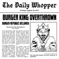 Burger King Overthrown cartoon