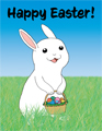 Happy Easter 2011 cartoon